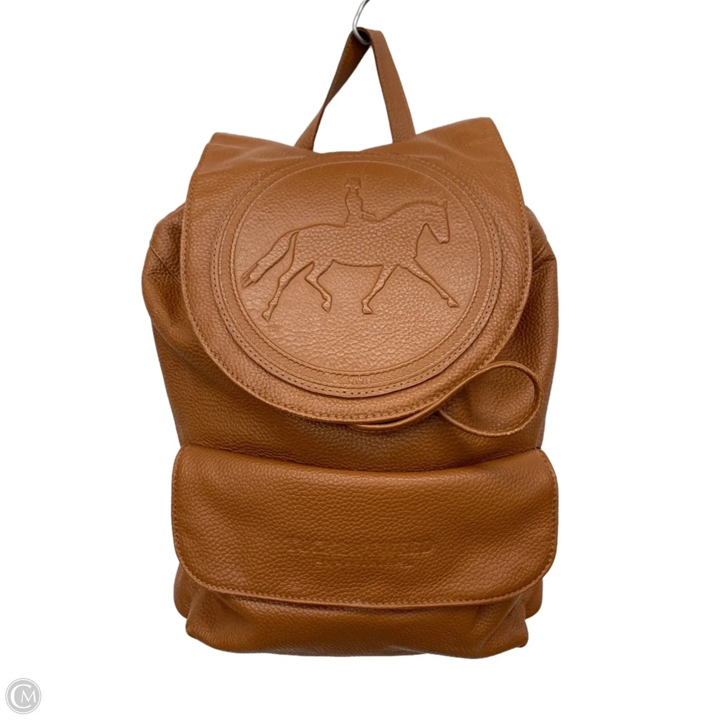 Backpack Leather By Clothes Mentor, Size: Medium