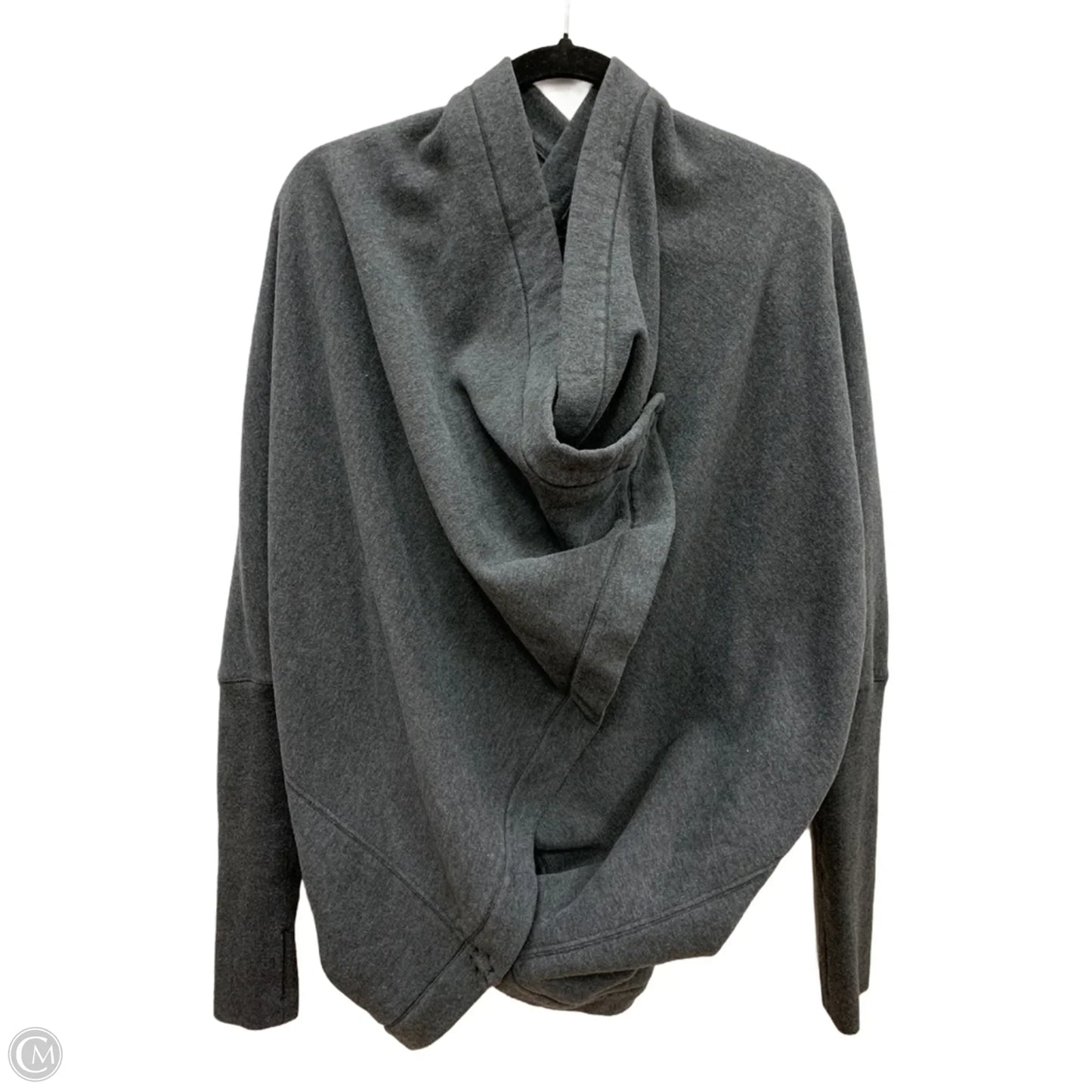 Athletic Jacket By Lululemon In Grey, Size: 10