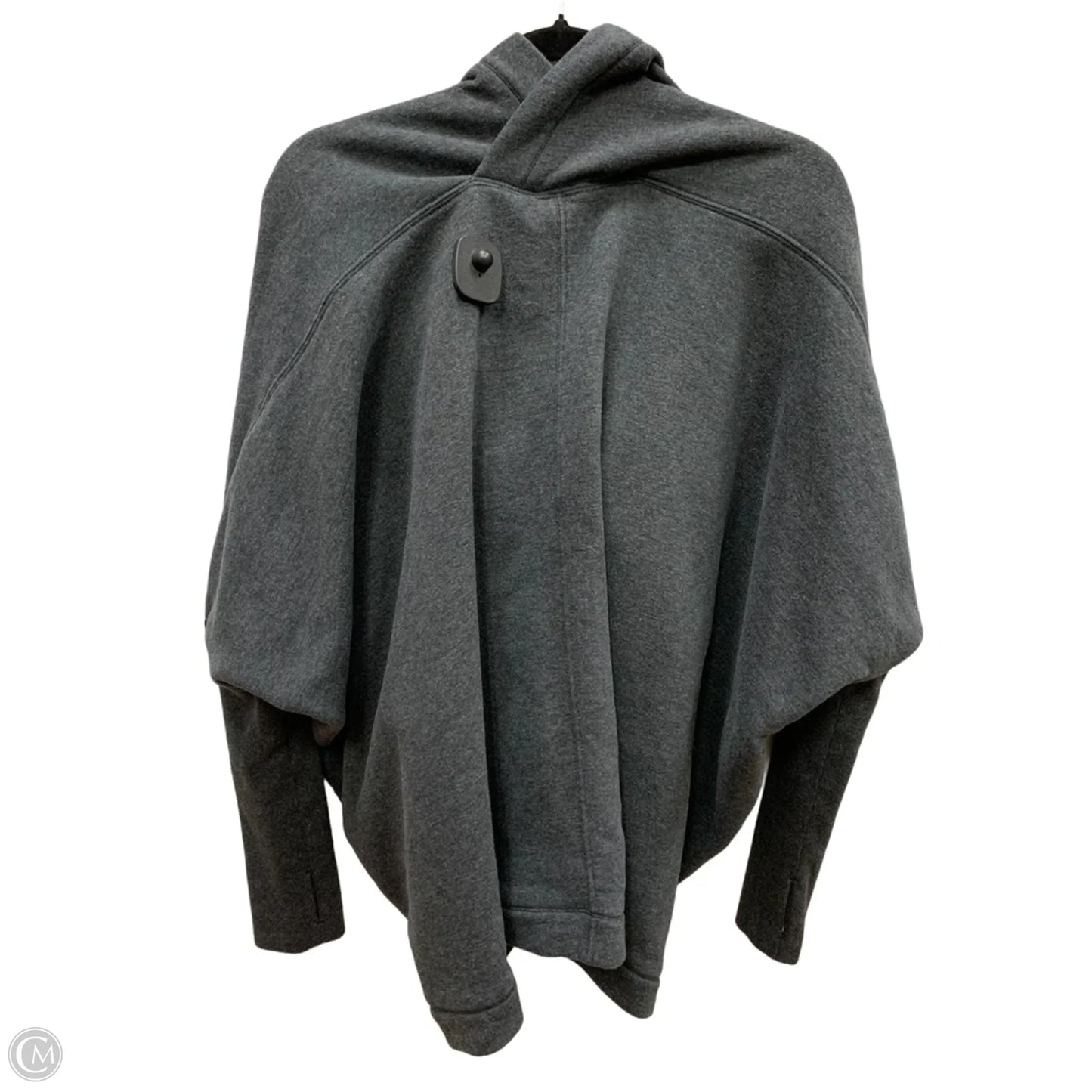 Athletic Jacket By Lululemon In Grey, Size: 10