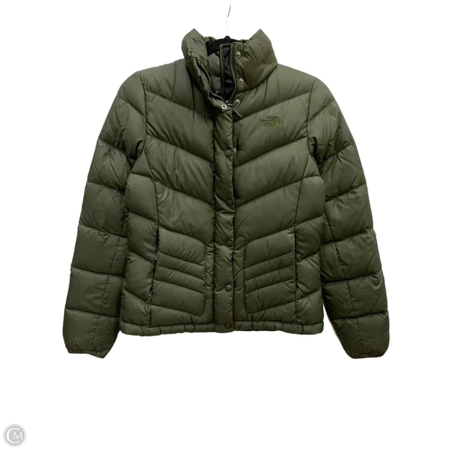 Jacket Puffer & Quilted By The North Face In Green, Size: Xs