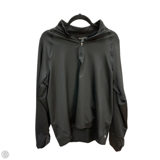 Athletic Sweatshirt Collar By Athleta In Black, Size: Xl