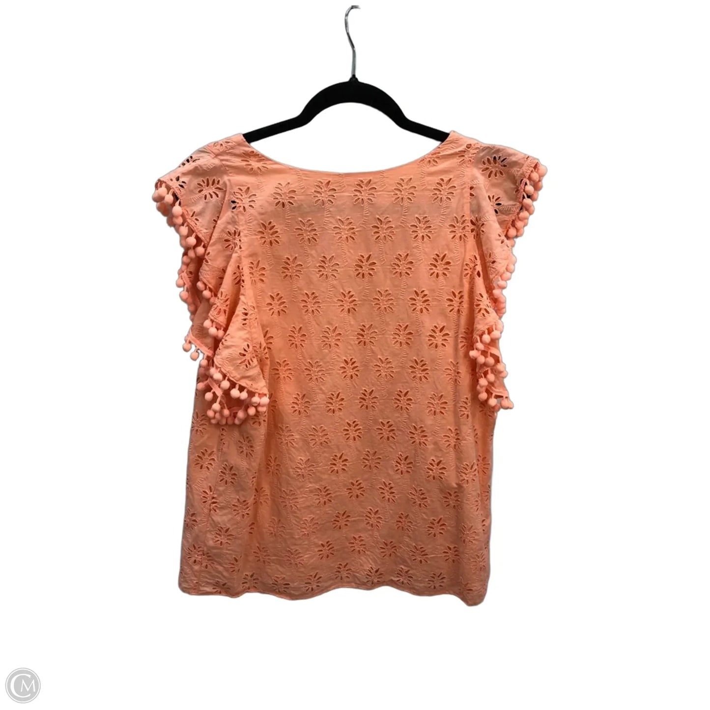 Blouse Designer By Lilly Pulitzer In Peach, Size: M