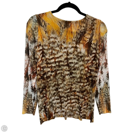 Top Long Sleeve By Cmc In Multi-colored, Size: M