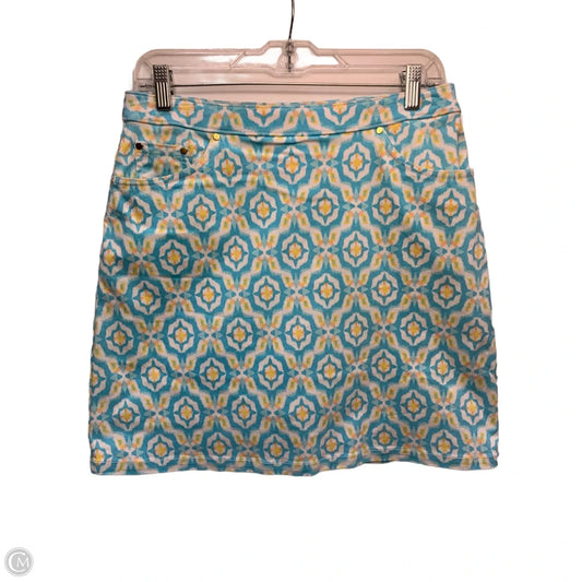 Skirt Mini & Short By Hearts Of Palm In Teal, Size: 6