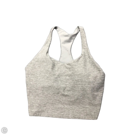 Athletic Bra By Fabletics In Grey, Size: S