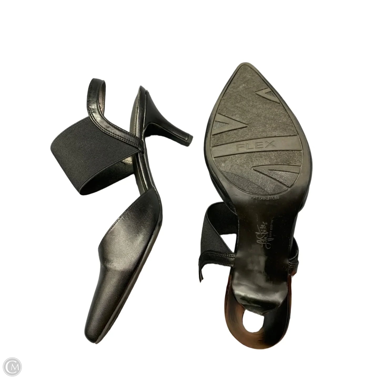 Shoes Heels Kitten By Life Stride In Black, Size: 10
