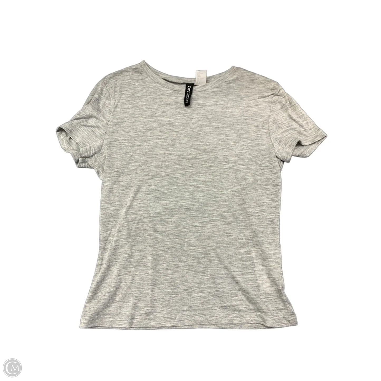 Top Short Sleeve Basic By Divided In Grey, Size: S