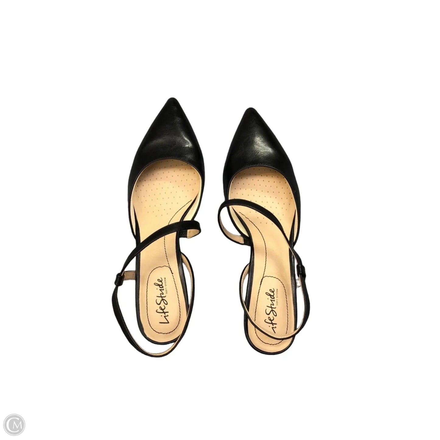 Shoes Heels Kitten By Life Stride In Black, Size: 9.5