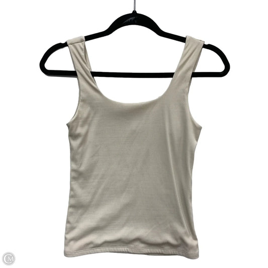 Top Sleeveless By Tahari By Arthur Levine In Tan, Size: Xs