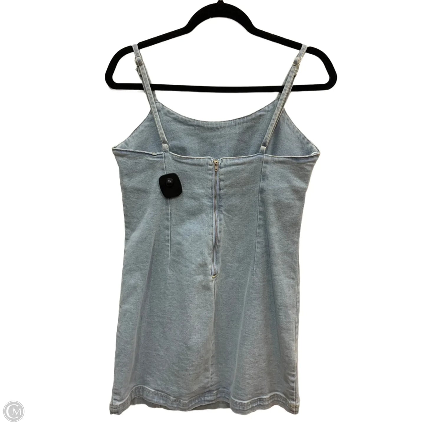 Dress Casual Short By Cmc In Blue Denim, Size: M