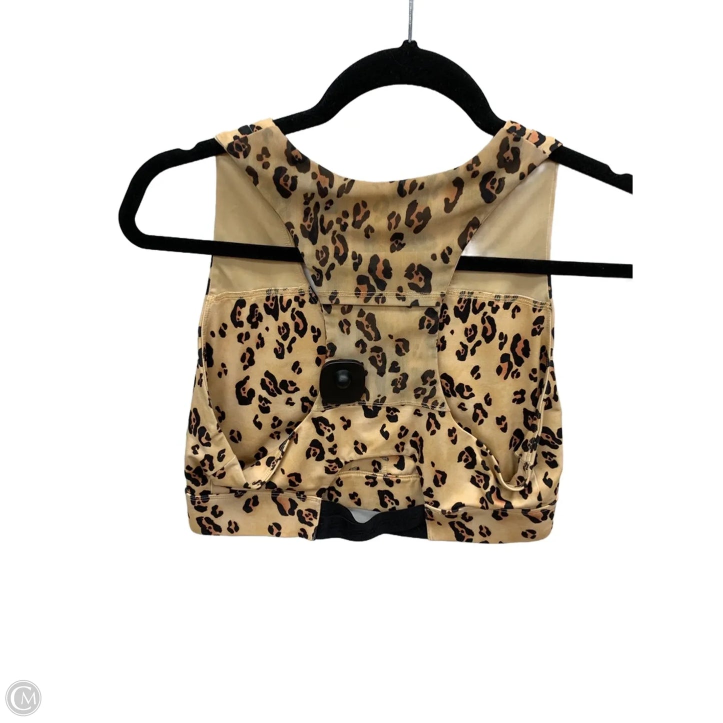 Athletic Bra By Fabletics In Leopard Print, Size: L