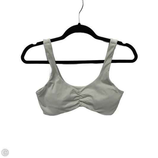 Athletic Bra By Clothes Mentor In Grey, Size: M