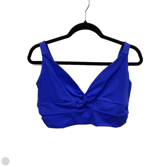 Athletic Bra By Halara In Blue, Size: Xl