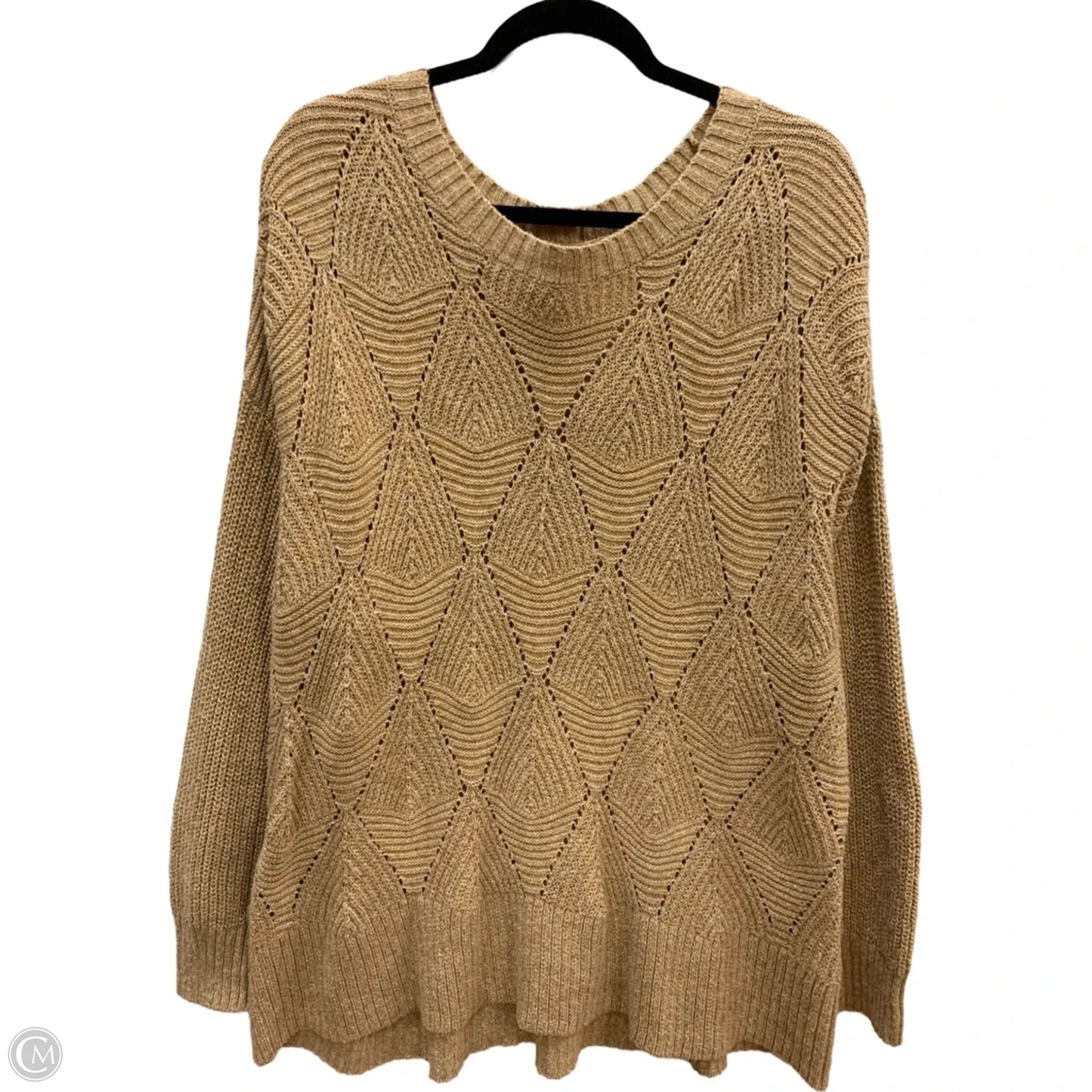 Sweater By Sonoma In Tan, Size: Xxl