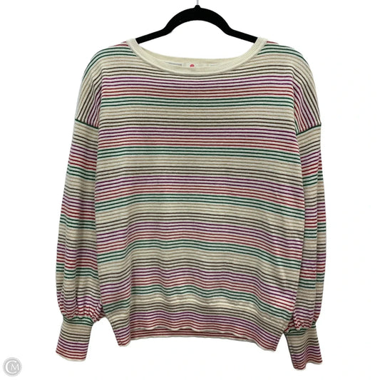 Sweater By Boden In Rainbow Print, Size: S