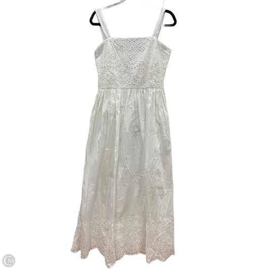 Dress Casual Maxi By Vineyard Vines In White, Size: S