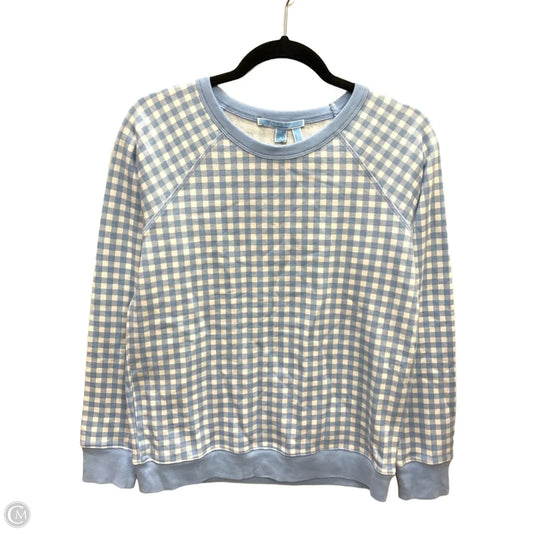 Sweatshirt Crewneck By Draper James In Blue, Size: S