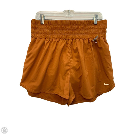 Athletic Shorts By Nike In Orange, Size: Xl