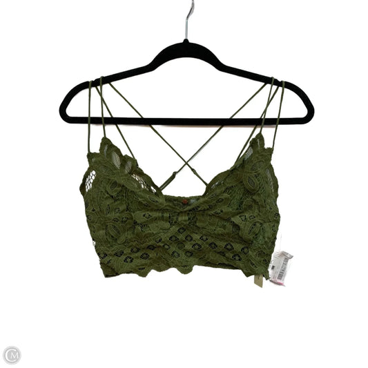 Bralette By Free People In Green, Size: L