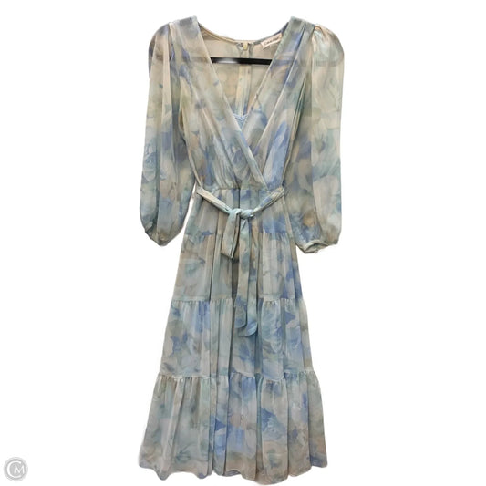 Dress Casual Maxi By Calvin Klein In Blue, Size: 2