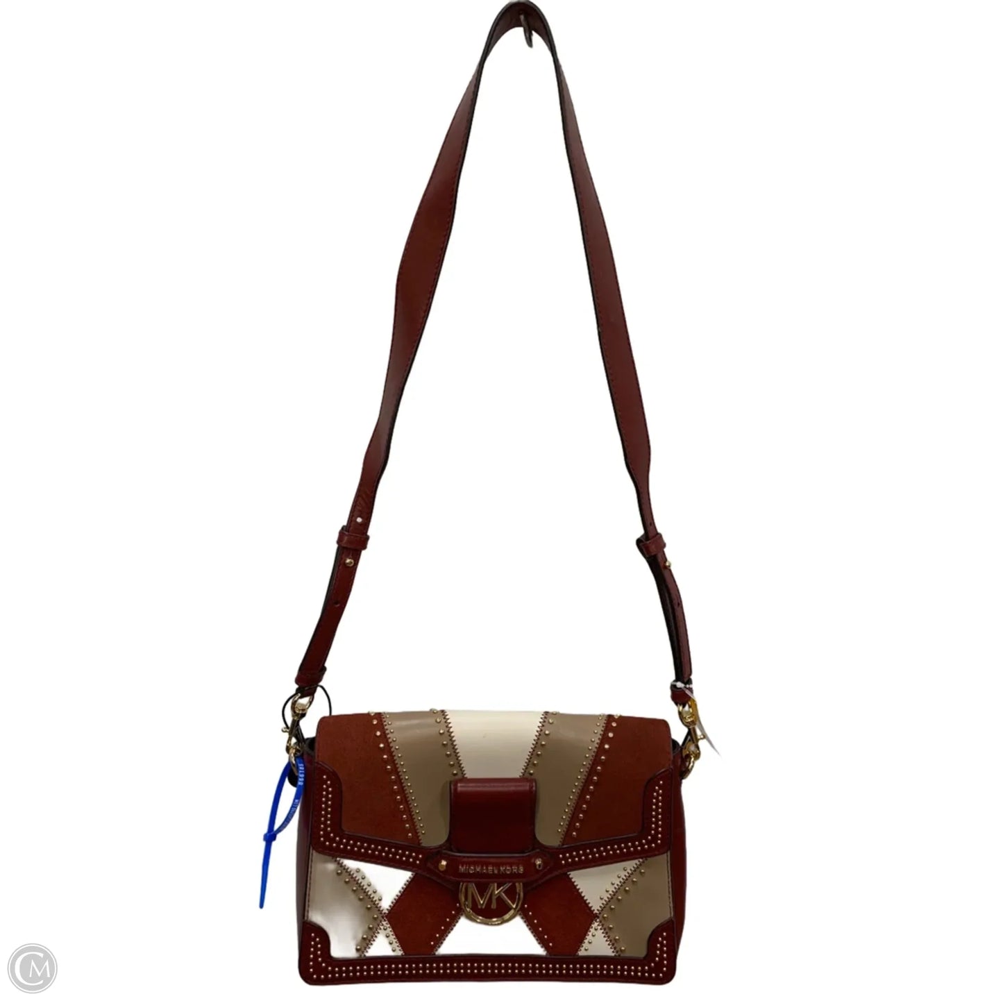 Crossbody Designer By Michael Kors, Size: Medium