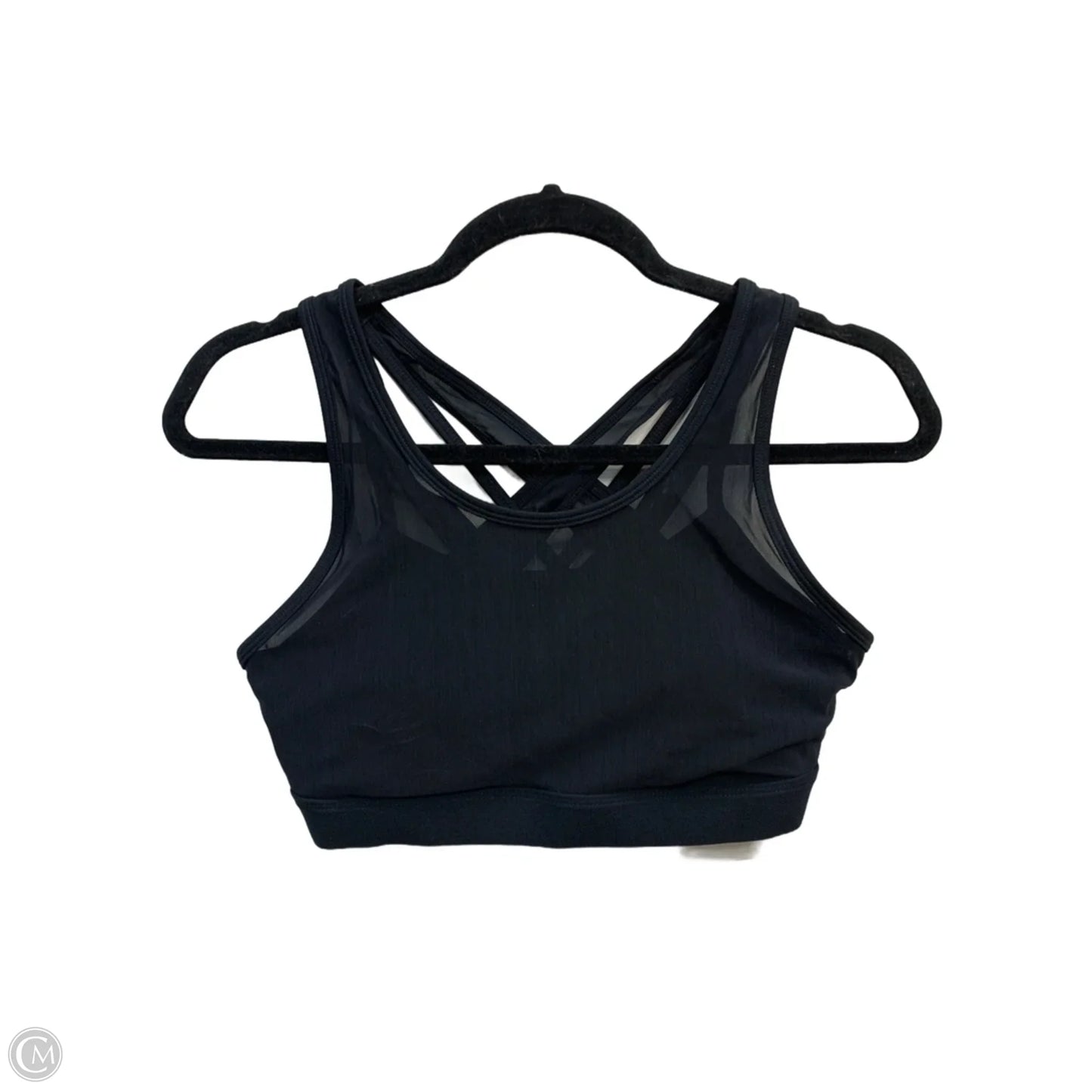 Athletic Bra By Fabletics In Black, Size: S
