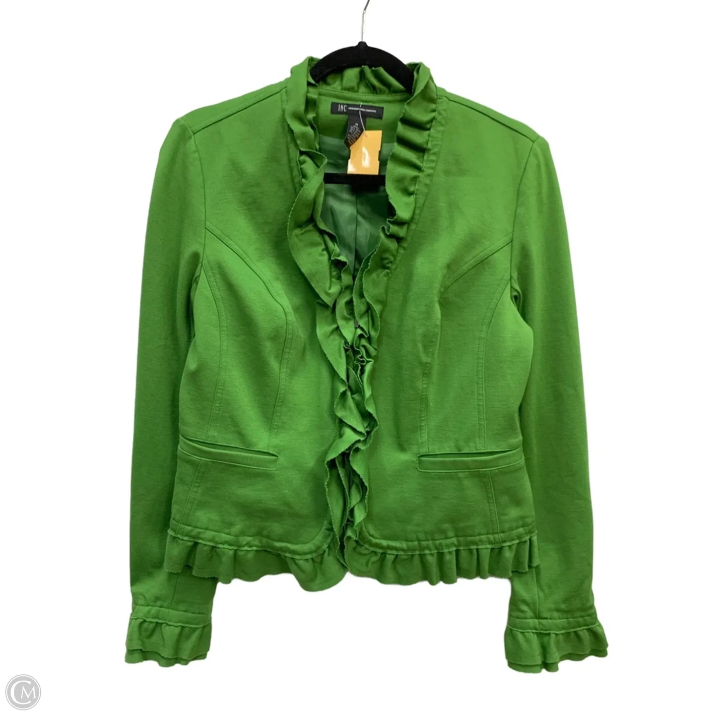 Jacket Other By Inc In Green, Size: M
