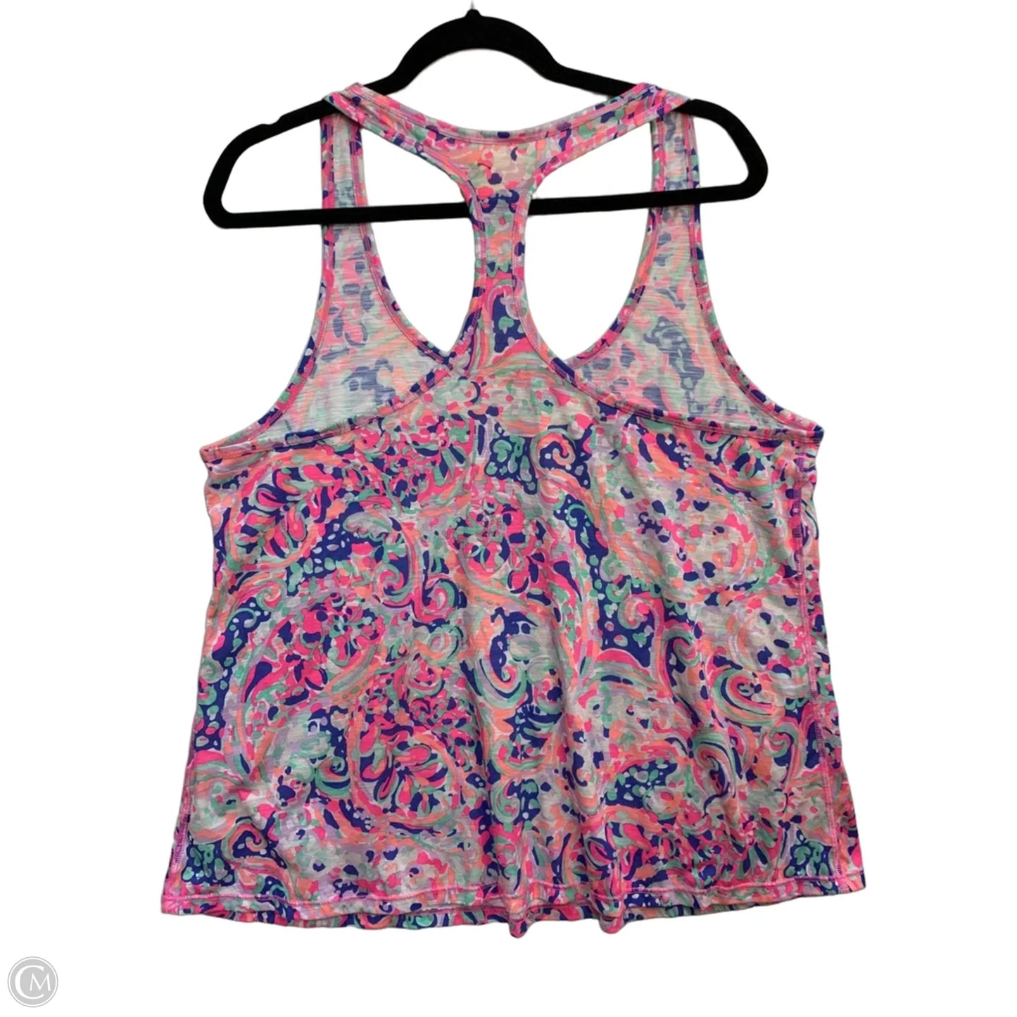 Tank Top Designer By Lilly Pulitzer In Pink, Size: Xl