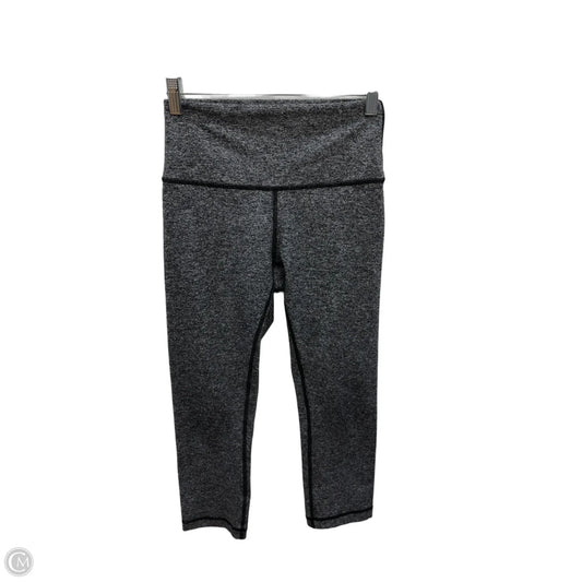 Athletic Leggings By Lululemon In Grey, Size: 6