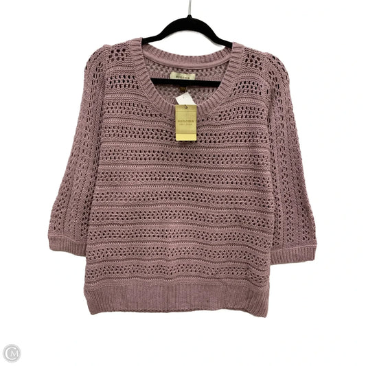 Sweater By Sonoma In Pink, Size: L