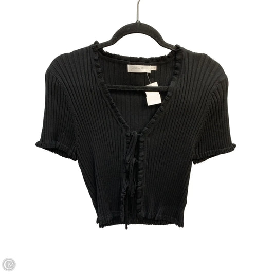 Top Short Sleeve By All In Favor In Black, Size: Xl