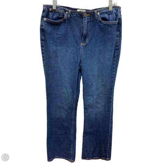 Jeans Straight By Bdg In Blue Denim, Size: 8