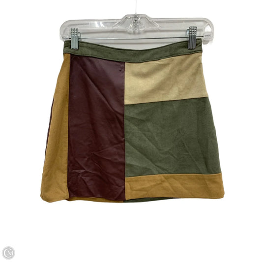 Skirt Mini & Short By Abercrombie And Fitch In Multi-colored, Size: 2