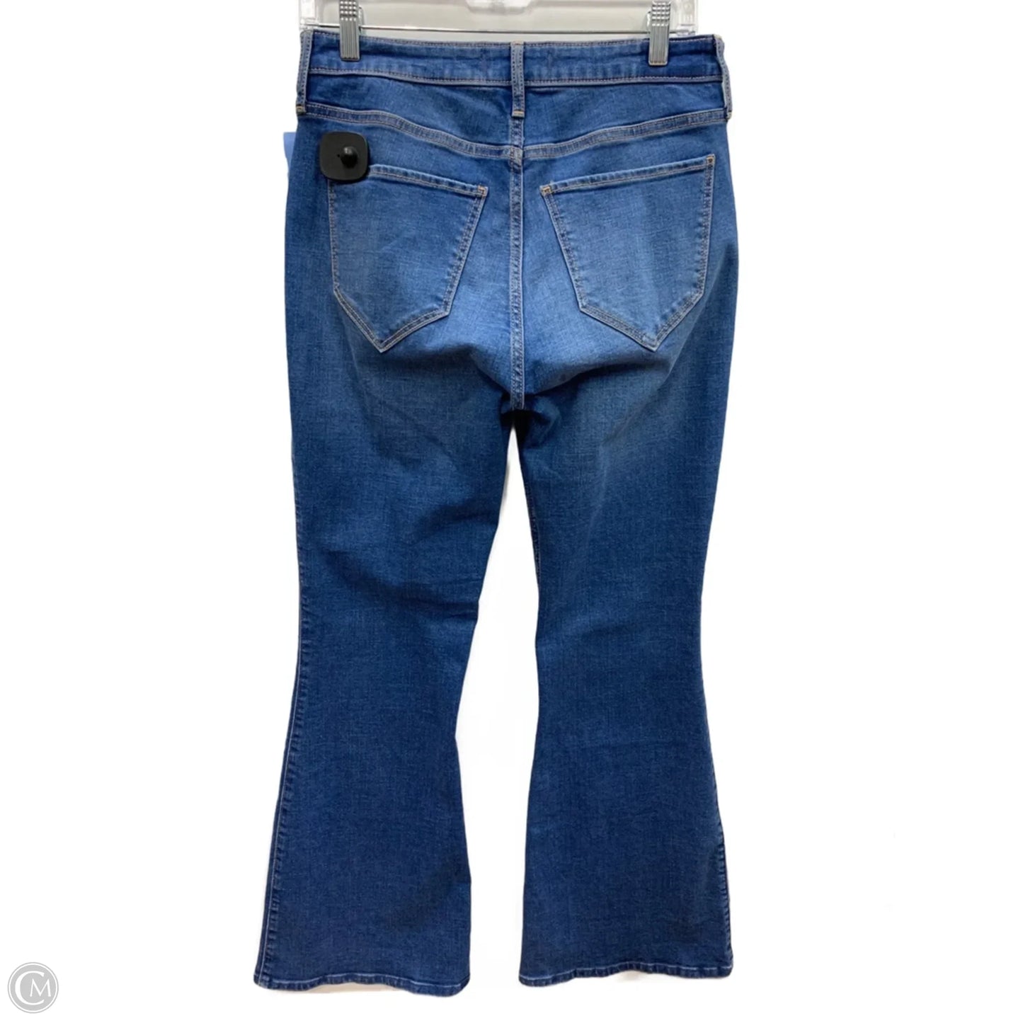 Jeans Boot Cut By Abercrombie And Fitch In Blue Denim, Size: 8