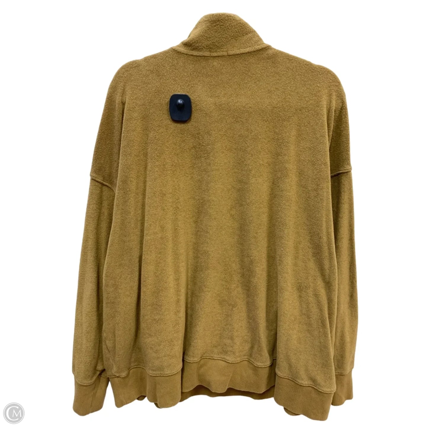 Sweatshirt Collar By Offline In Yellow, Size: Xxl