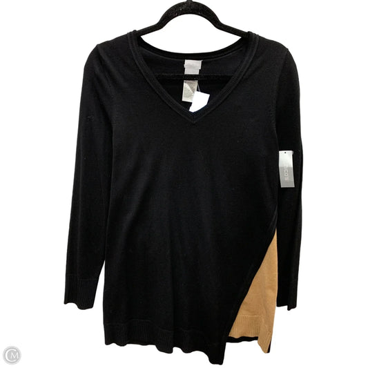 Sweater By Chicos In Black, Size: 4