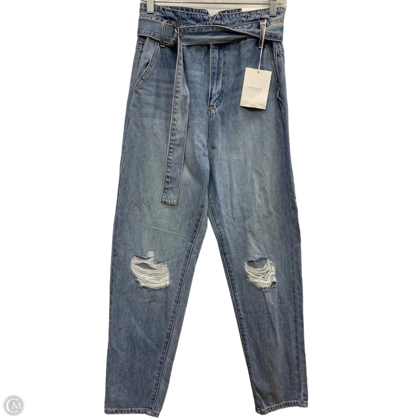 Jeans Straight By Kancan In Blue Denim, Size: 8