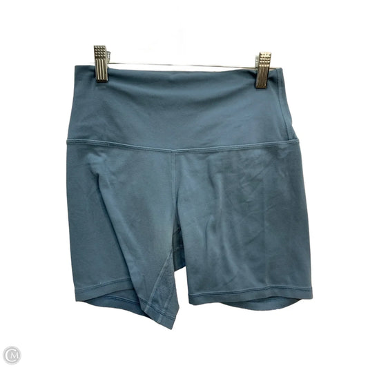 Athletic Shorts By Lululemon In Blue, Size: 8