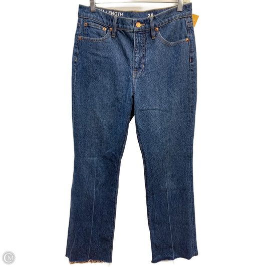 Jeans Straight By J. Crew In Blue Denim, Size: 6