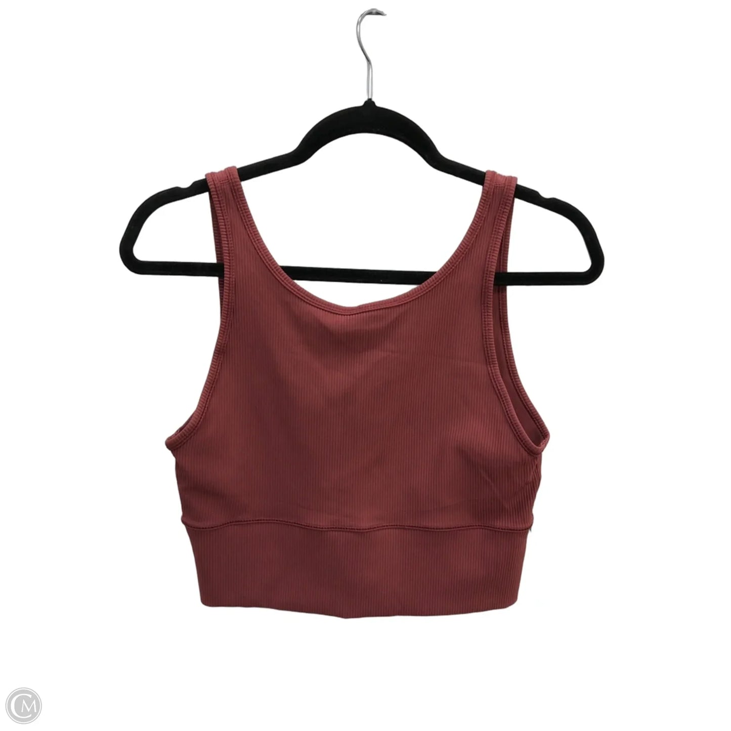 Athletic Bra By Lululemon In Maroon, Size: L