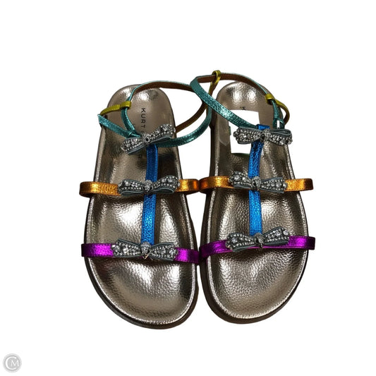 Sandals Designer By Kurt Geiger In Multi-colored, Size: 6.5