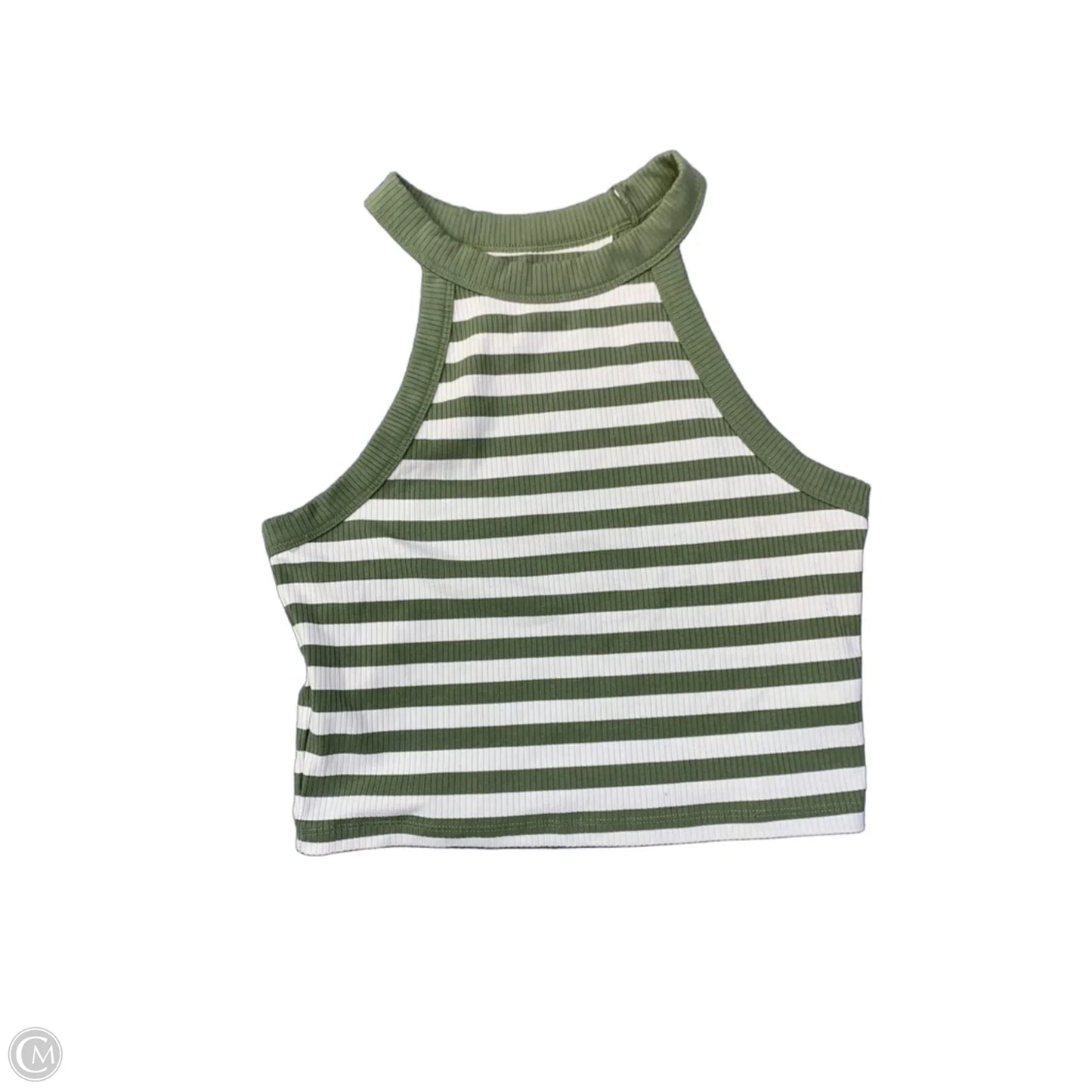 Tank Top By American Eagle In Green, Size: M