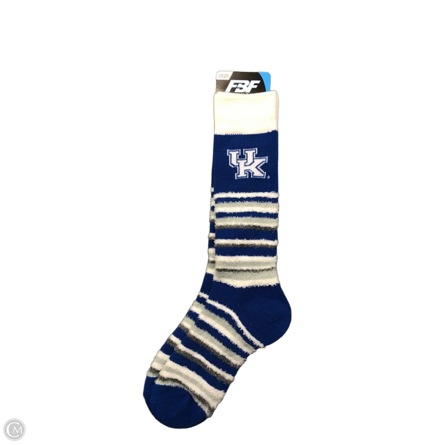 Socks By F&f In Blue & Grey, Size: Osfm