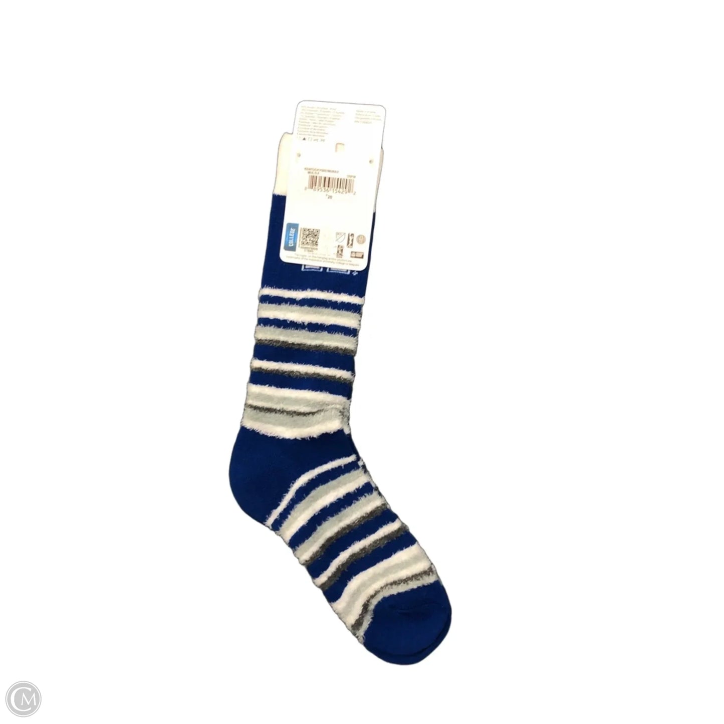 Socks By F&f In Blue & Grey, Size: Osfm