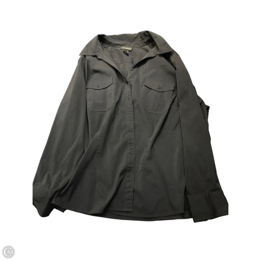 Top Long Sleeve By Lane Bryant In Black, Size: 3x
