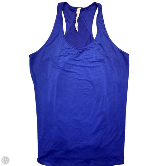 Athletic Tank Top By Lululemon In Blue, Size: 12