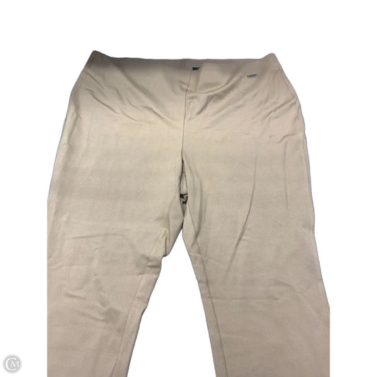 Pants Dress By Rafaella In Brown, Size: 3x