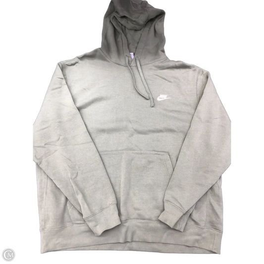 Athletic Sweatshirt Hoodie By Nike Apparel In Green, Size: Xxl