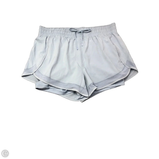 Athletic Shorts By Yogalicious In Blue, Size: L