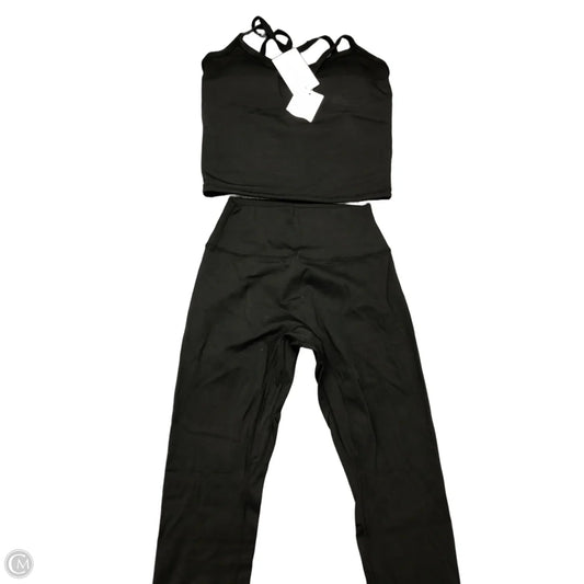 Athletic Pants 2pc By Clothes Mentor In Black, Size: M